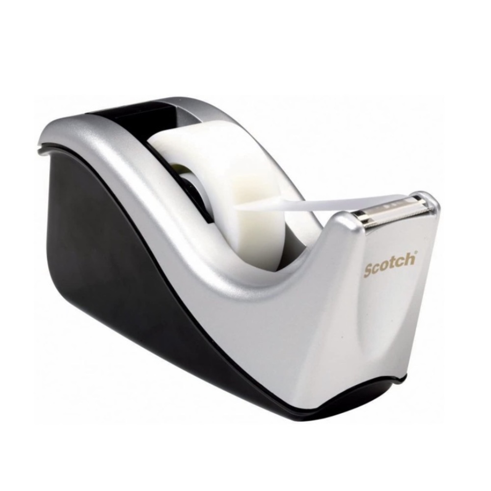 📝Scotch Desktop Tape Dispenser Silvertech📝